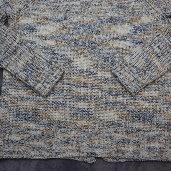 Sky Sparrow Sweater Womens M Gray Long Sleeve Open Front Knitted Cardigan - Picture 15 of 16